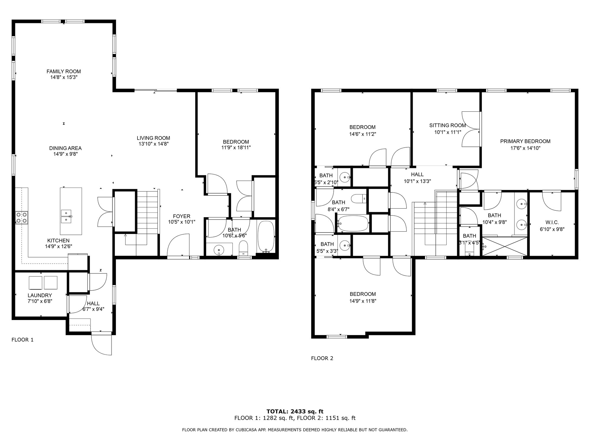 black and white floorplan
